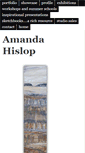 Mobile Screenshot of amandahisloptextileartist.com